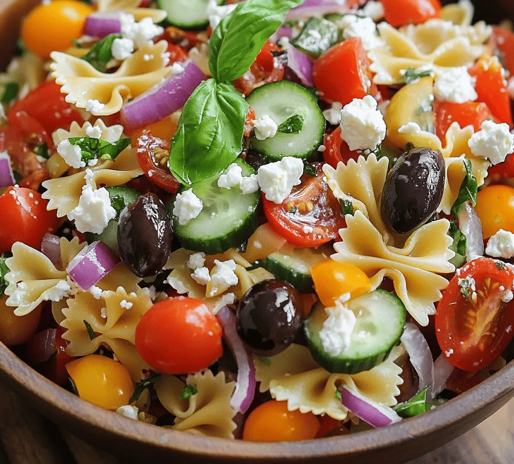 The appeal of Bow Tie Pasta Salad Fiesta lies in its ability to combine simplicity with sophistication. It is not just a meal; it's a canvas for creativity, allowing you to mix and match ingredients based on personal preferences or seasonal availability. With its whimsical bow tie-shaped pasta, the salad captures attention and invites everyone to indulge. The dish is perfect for summer picnics, potluck dinners, and backyard barbecues, making it a versatile addition to your culinary repertoire.