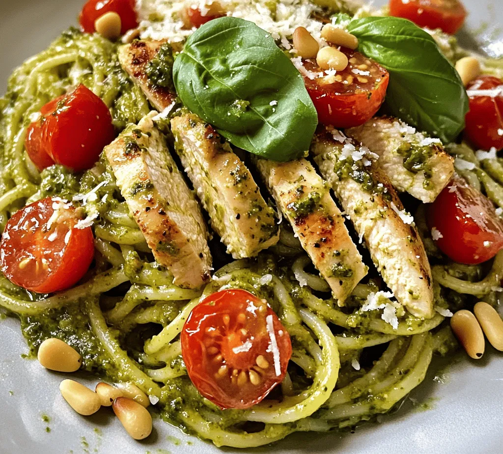 In the realm of culinary delights, few dishes can boast the versatility and flavor profile of Pesto Pasta Delight with Grilled Chicken. This recipe is more than just a meal; it is an experience that marries the vibrant freshness of homemade pesto with the savory, satisfying taste of grilled chicken. Perfect for any occasion, this dish seamlessly transitions from casual weeknight dinners to elegant gatherings with family and friends.