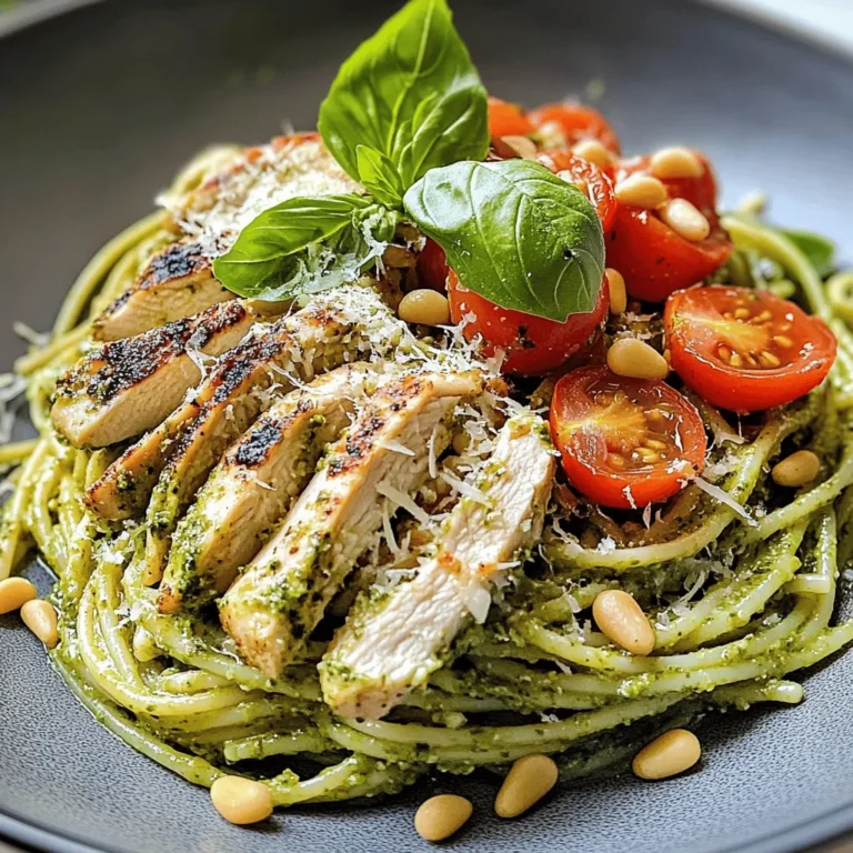 In the realm of culinary delights, few dishes can boast the versatility and flavor profile of Pesto Pasta Delight with Grilled Chicken. This recipe is more than just a meal; it is an experience that marries the vibrant freshness of homemade pesto with the savory, satisfying taste of grilled chicken. Perfect for any occasion, this dish seamlessly transitions from casual weeknight dinners to elegant gatherings with family and friends.