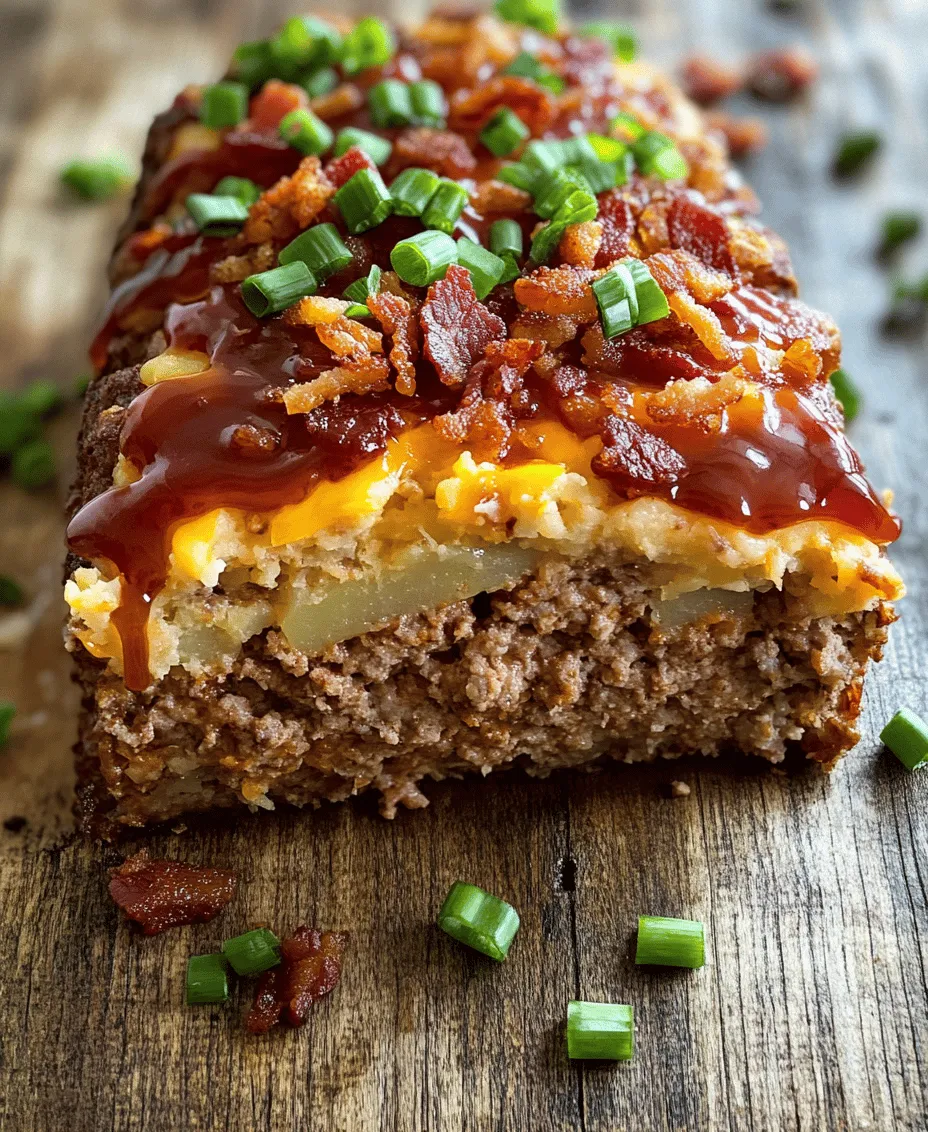 In the vast realm of comfort food, few dishes evoke the same sense of warmth and nostalgia as meatloaf. This quintessential American dish has been gracing dinner tables for generations, providing a satisfying meal that brings families together. Among the myriad of meatloaf variations, the Ultimate Loaded Potato Meatloaf stands out by infusing traditional flavors with modern ingredients, making it a delicious centerpiece for both family dinners and casual gatherings. In this article, we will explore how to create this savory delight, enriched with creamy mashed potatoes, melty cheese, and crispy bacon, ensuring that each slice is a flavor explosion.