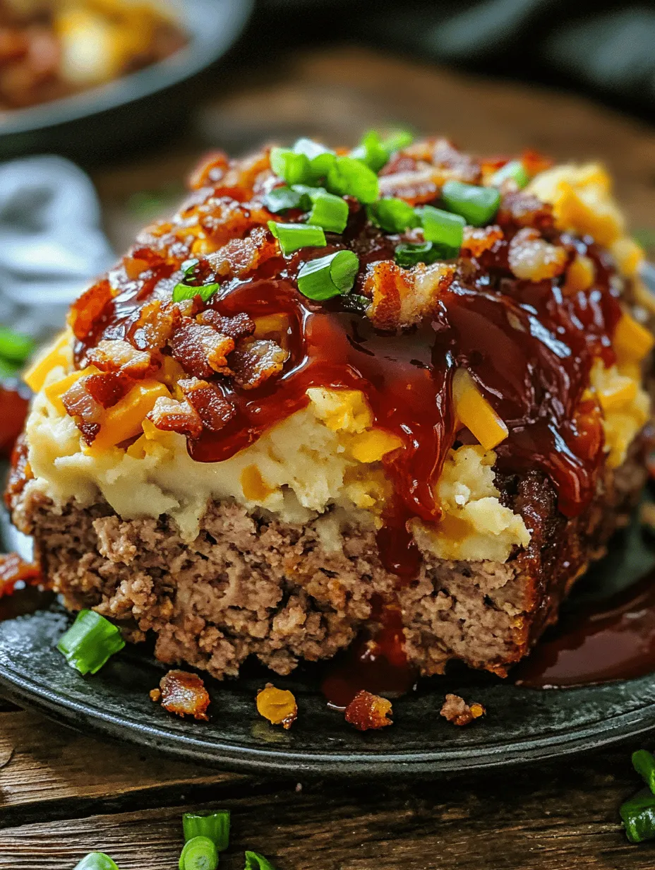 In the vast realm of comfort food, few dishes evoke the same sense of warmth and nostalgia as meatloaf. This quintessential American dish has been gracing dinner tables for generations, providing a satisfying meal that brings families together. Among the myriad of meatloaf variations, the Ultimate Loaded Potato Meatloaf stands out by infusing traditional flavors with modern ingredients, making it a delicious centerpiece for both family dinners and casual gatherings. In this article, we will explore how to create this savory delight, enriched with creamy mashed potatoes, melty cheese, and crispy bacon, ensuring that each slice is a flavor explosion.