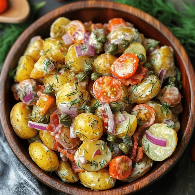 To fully appreciate the transformation of this potato salad, let’s delve into each ingredient and discover how it contributes to both the flavor and health profile of the dish.