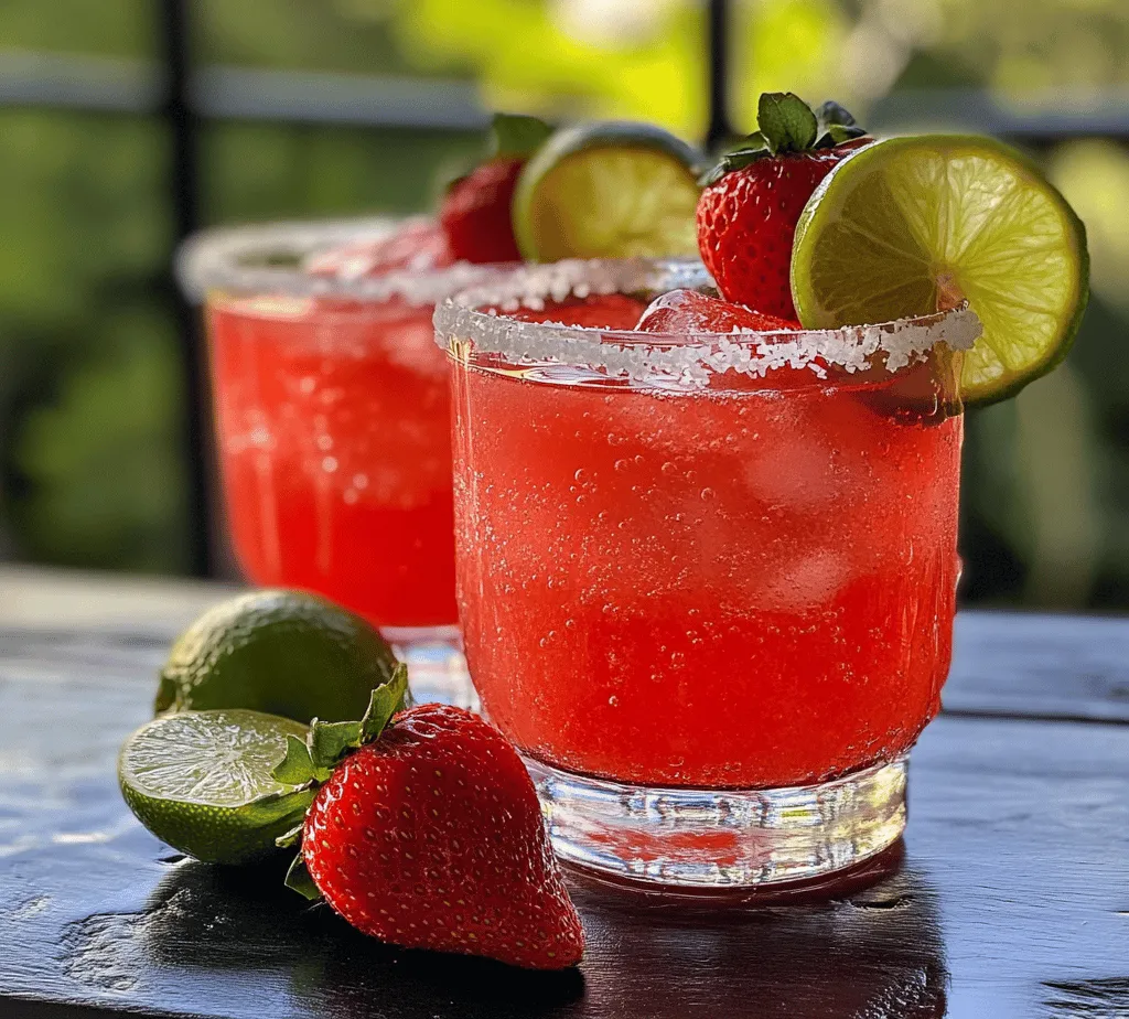 In recent years, the popularity of mocktails has surged, captivating both seasoned cocktail enthusiasts and those seeking refreshing non-alcoholic alternatives. Mocktails provide a delightful way to indulge in sophisticated drinks without the effects of alcohol, making them perfect for a variety of occasions. Among the myriad of mocktail options, the Strawberry Lime Mocktail Margarita stands out as a vibrant and refreshing choice. Its enticing blend of sweet strawberries and zesty lime creates a flavor profile that is not only delicious but also visually appealing—ideal for summer gatherings or a relaxing afternoon at home.