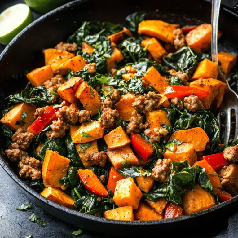 In the hustle and bustle of modern life, finding the perfect balance between health and convenience is crucial. Enter the Ground Turkey Sweet Potato Skillet. This dish is not just a quick meal; it is a wholesome one that is loaded with nutrients, flavor, and vibrant colors. The combination of lean ground turkey and sweet potatoes creates a satisfying base, while the addition of fresh vegetables and spices elevates it to a new level of deliciousness. This skillet meal is ideal for busy weeknights when you want something healthy without spending hours in the kitchen.