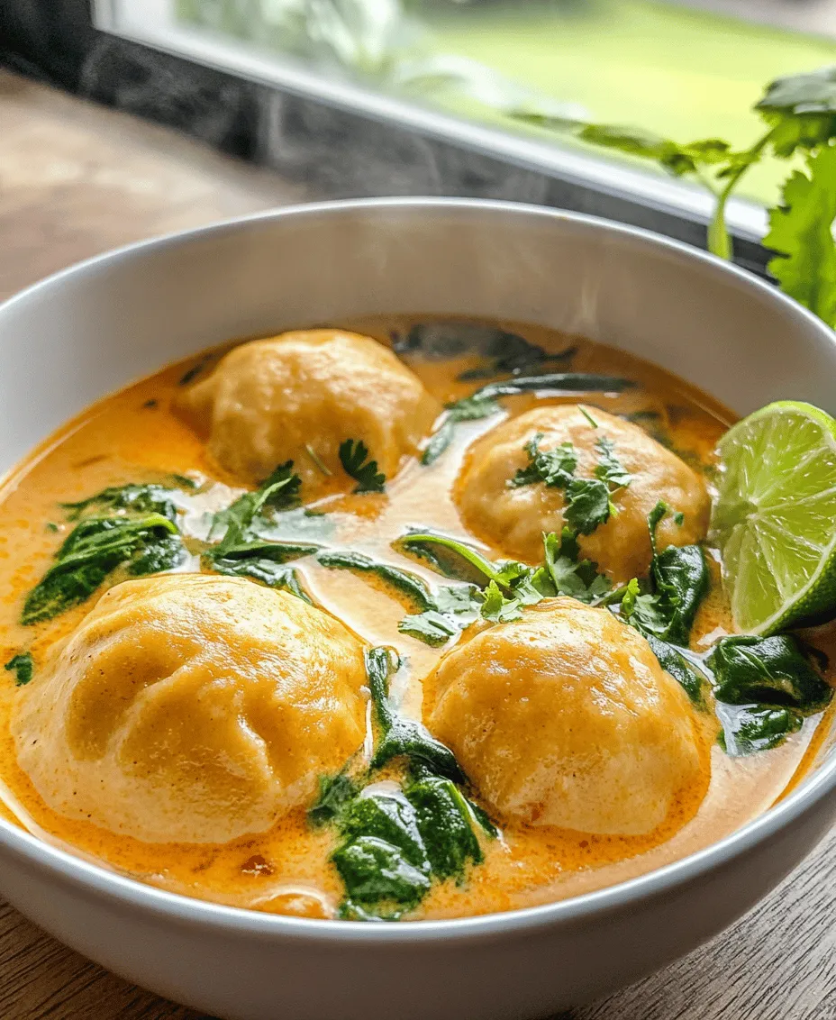 Curry Dumpling Delight Soup is more than just a dish; it’s a vibrant tapestry of flavors and textures that reflects the rich culinary heritage of Asian cuisine. This delightful soup brings together the comforting warmth of a hearty broth, the satisfying chew of homemade dumplings, and the aromatic spices typical of curry dishes, making it a versatile favorite for both vegetarians and meat-lovers alike.