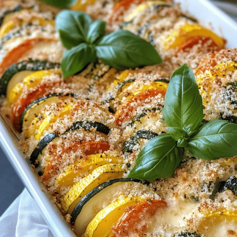 Before diving into the preparation of this delicious casserole, it's essential to understand the key ingredients that make it shine. Each component not only adds flavor but also contributes to the dish's overall health benefits.