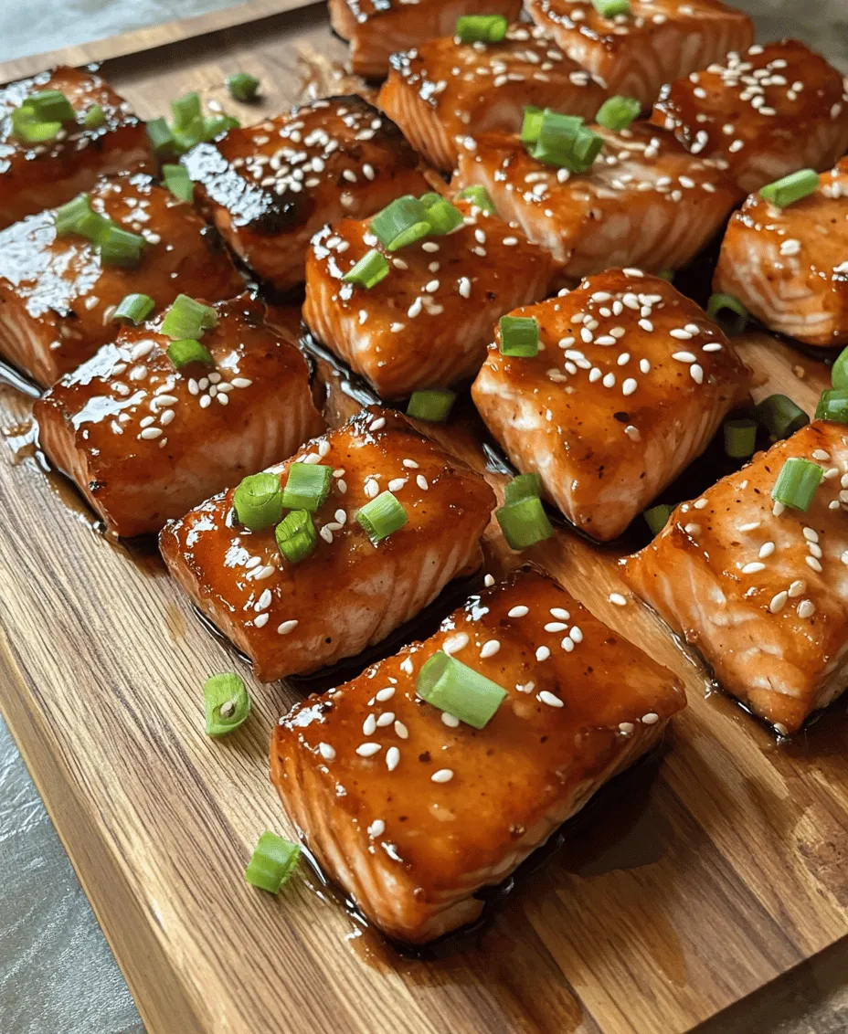 Hot Honey Salmon Bites are a delightful and easy-to-make appetizer that brings bold flavors and a touch of sophistication to any gathering. This dish perfectly balances the sweetness of honey with the fiery kick of sriracha, creating a taste sensation that tantalizes the palate. Whether you’re hosting a casual get-together with friends or preparing an elegant dinner for family, these salmon bites are sure to impress and satisfy your guests.