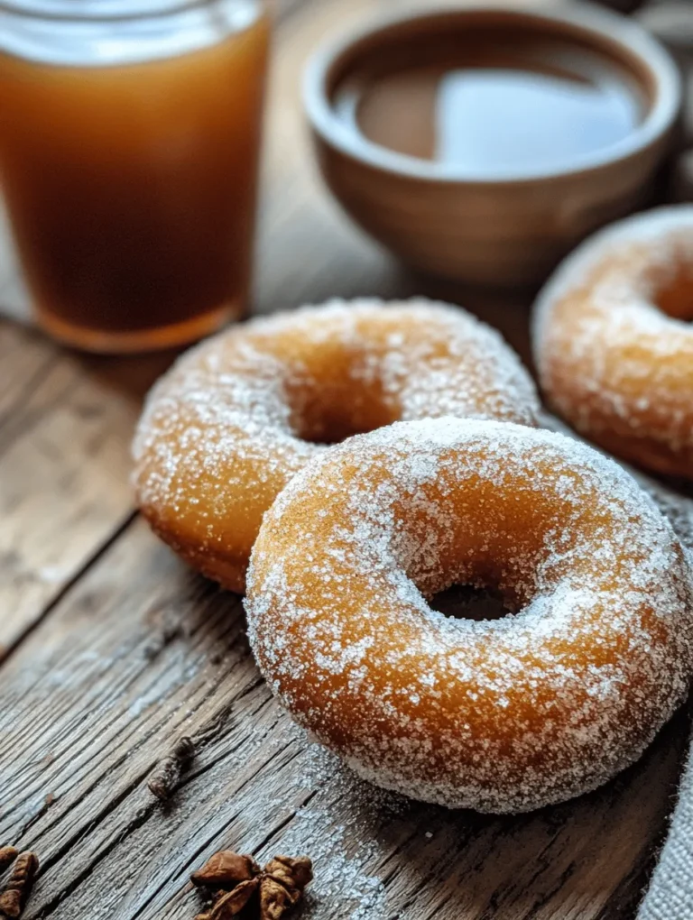 As the crisp autumn air settles in, the allure of apple cider donuts becomes irresistible. These delectable treats capture the essence of fall, offering a perfect blend of warmth, spice, and sweetness. From bustling farmers' markets to cozy bakeries, apple cider donuts have become a seasonal staple that evokes nostalgia and comfort. Their unique flavor profile, predominantly derived from the use of fresh apple cider, sets them apart from ordinary donuts, making them a must-try for anyone looking to celebrate the season.