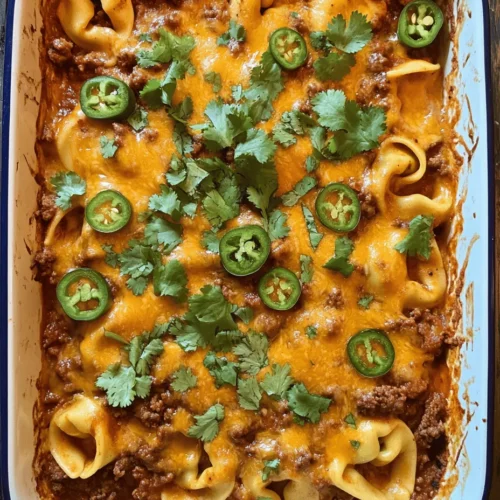 Creating the perfect Cheesy Beef Enchilada Tortellini relies on a harmonious blend of key ingredients. Let’s take a closer look at these components, understanding their roles and how they contribute to the dish's overall flavor profile.