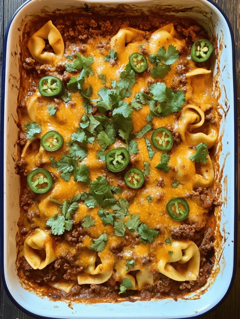 Creating the perfect Cheesy Beef Enchilada Tortellini relies on a harmonious blend of key ingredients. Let’s take a closer look at these components, understanding their roles and how they contribute to the dish's overall flavor profile.