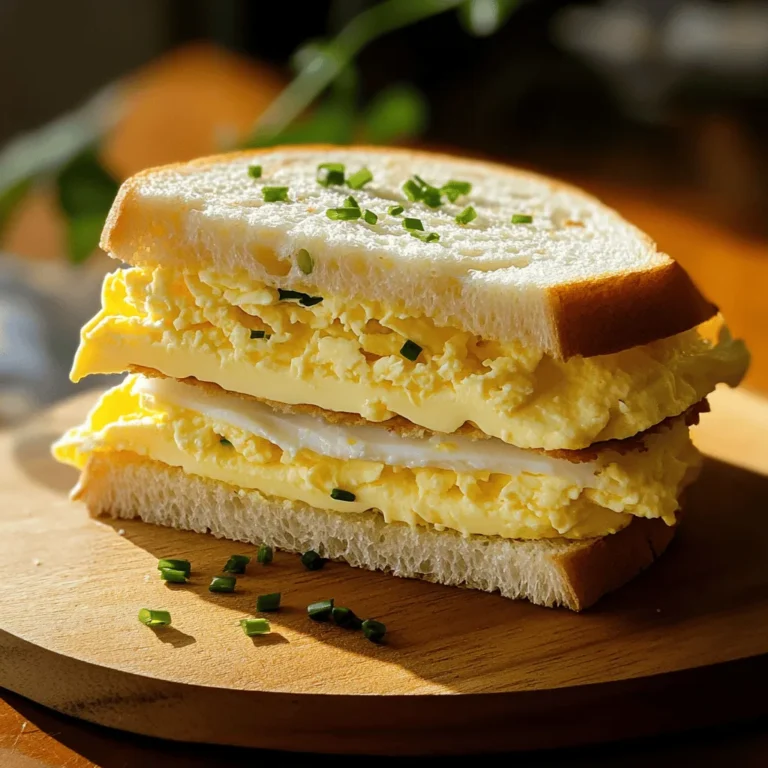 The Fluffy Japanese Egg Sandwich, or Tamago Sando, is a beloved staple in Japanese cuisine, known for its delicate taste and comforting qualities. This sandwich, often found in convenience stores, cafes, and homemade lunches, embodies the essence of simplicity and satisfaction. With its creamy, fluffy egg filling nestled between slices of soft bread, Tamago Sando is more than just a snack; it's a culinary hug that warms the heart.