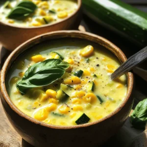 As the warm days of summer approach, the craving for fresh and vibrant flavors becomes irresistible. One dish that perfectly embodies the essence of the season is Summer Corn and Zucchini Chowder. This delightful recipe showcases the bounty of summer produce, combining sweet corn and tender zucchini in a creamy, comforting soup. It's an ideal choice for those hot days when you want something light yet satisfying.