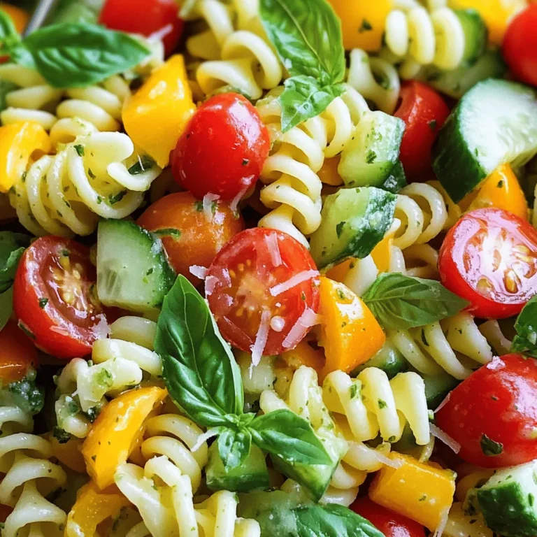 Pasta salads have long been a staple in various cuisines around the globe, celebrated for their adaptability and endless possibilities. From classic Italian variations to Mediterranean-inspired dishes, pasta salads serve as a blank canvas, inviting creativity and personalization based on individual tastes and available seasonal ingredients. They can be hearty enough to stand alone as a meal or served as a side dish, making them suitable for any occasion.