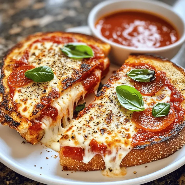 To create the ultimate Pizza Grilled Cheese Delight, it’s essential to understand the ingredients that will elevate this dish from ordinary to extraordinary. Let’s take a closer look at the key components that make this recipe a standout.