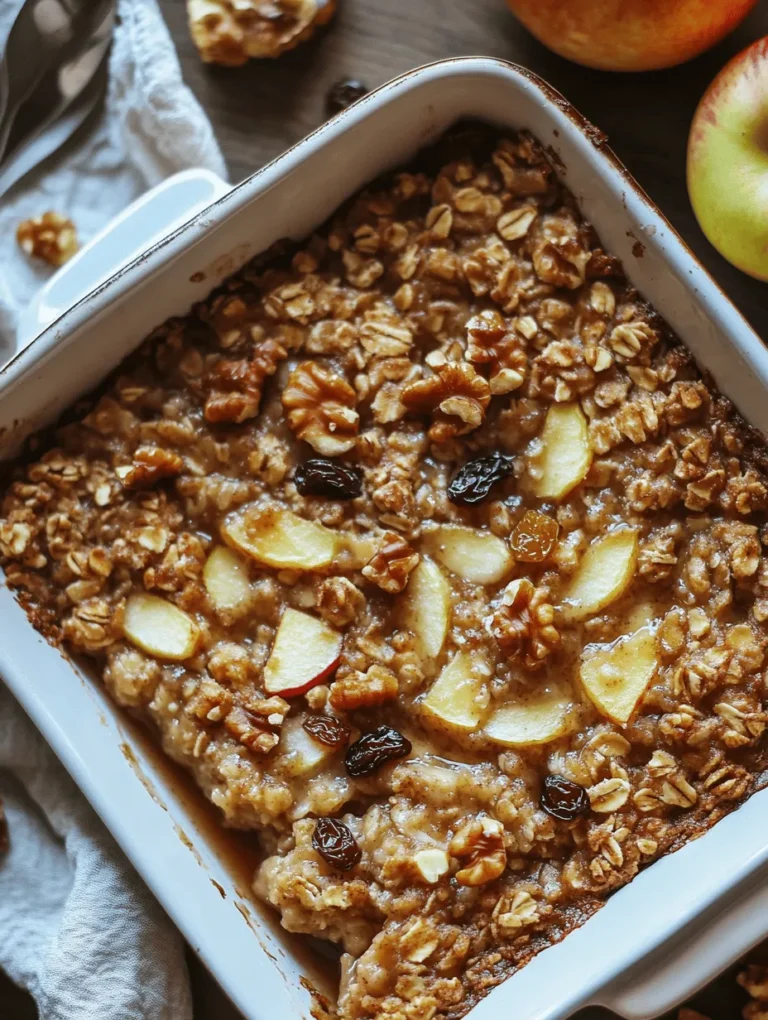 If you're looking for a delicious and nutritious way to start your day, look no further than the Irresistible Healthy Apple Oatmeal Breakfast Bake. This wholesome dish combines the comforting flavors of baked oatmeal with the natural sweetness of apples, making it a perfect morning treat for both kids and adults. In today’s fast-paced world, the importance of healthy breakfast options cannot be overstated. A well-balanced breakfast not only fuels your body but also sets the tone for a productive day ahead.