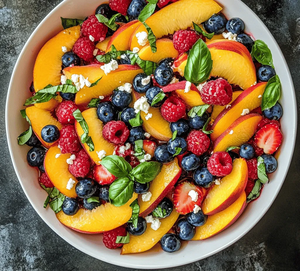 As the sun shines brighter and temperatures rise, summer brings us a bounty of delicious and vibrant fruits that are perfect for refreshing salads. Among the many delightful options, the Honey Lime Basil Peach Fruit Salad stands out as an enticing choice, bursting with flavor and color. This salad combines the natural sweetness of fresh peaches with the zesty brightness of lime and the aromatic touch of basil, creating a beautifully balanced dish that is both satisfying and invigorating.