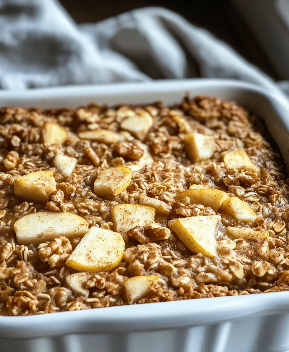 In the realm of breakfast options, finding a dish that balances health and indulgence can indeed be a challenge. Enter the Irresistible Healthy Apple Oatmeal Breakfast Bake—a delicious and nutritious way to start your day. Imagine waking up to a warm, comforting dish that not only satisfies your morning cravings but also fuels your body with the energy it needs to tackle the day ahead. This delightful breakfast bake is packed with wholesome ingredients, sweetened naturally, and is sure to become a staple in your morning routine.