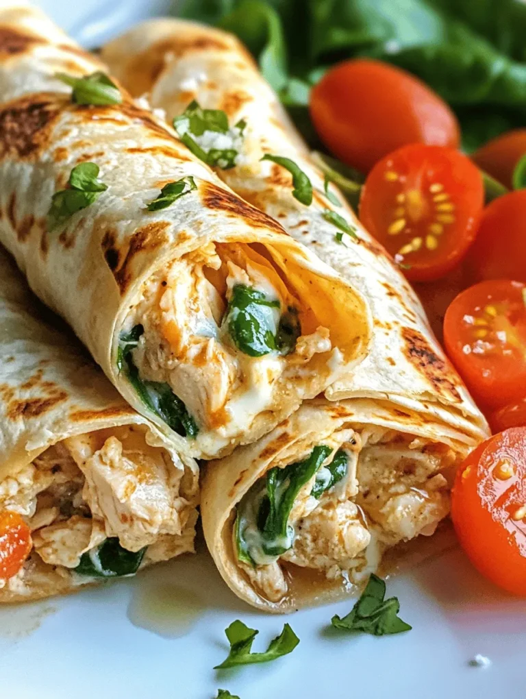 To create the perfect Cheesy Garlic Chicken Wraps, it’s crucial to understand the role of each ingredient. Each component adds its unique flavor and texture, contributing to the overall delight of the dish. Let’s dive into the essential elements that make these wraps a flavorful success.