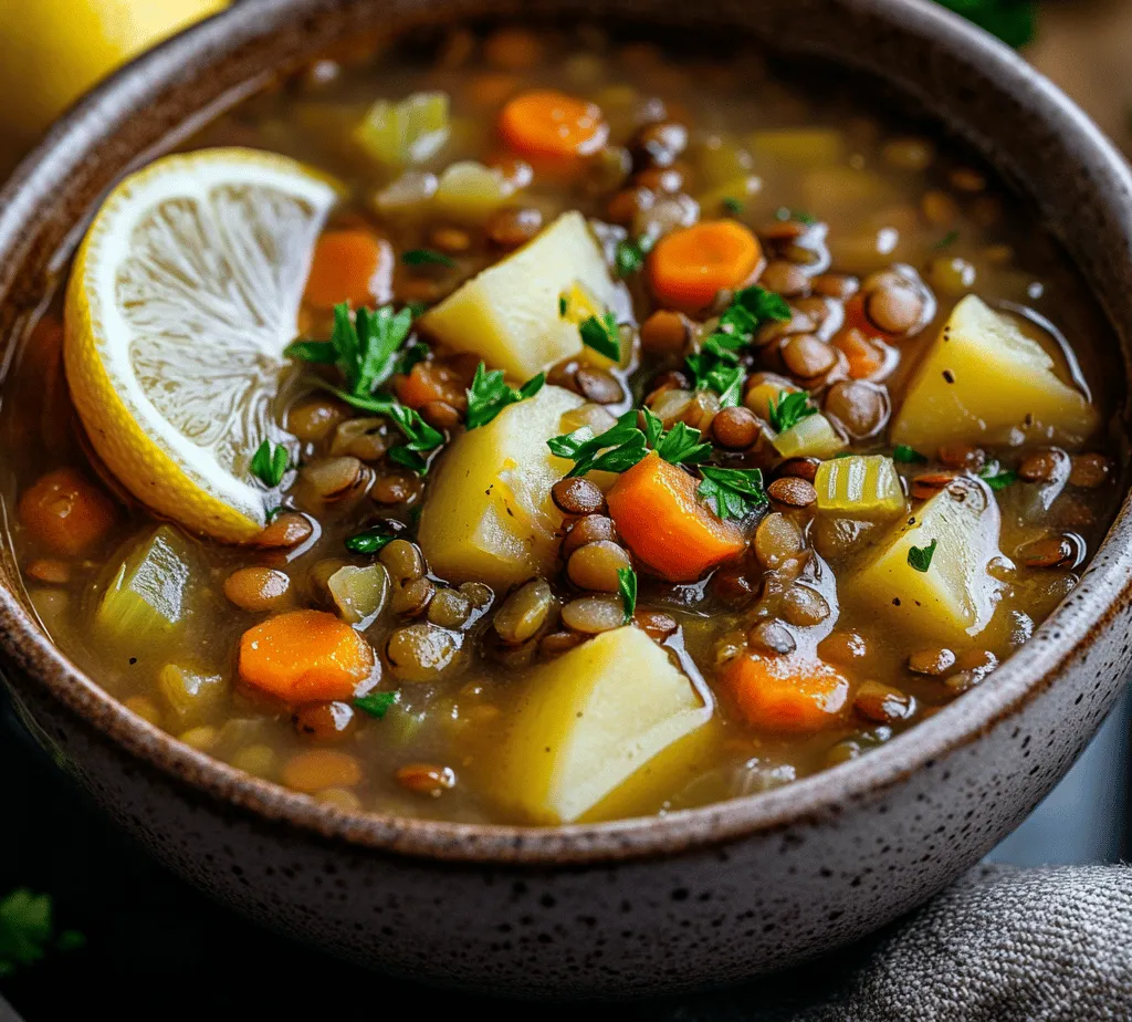 As the colder months approach, the need for a warm, nutritious meal becomes more pronounced. A hearty bowl of soup not only warms the body but also nourishes the soul. Among the many comforting options available, the Hearty Lentil and Potato Soup Delight stands out as a quintessential dish that promises both flavor and nutrition. This soup is not just a blend of ingredients; it’s a celebration of wholesome living, designed to provide comfort during chilly evenings.