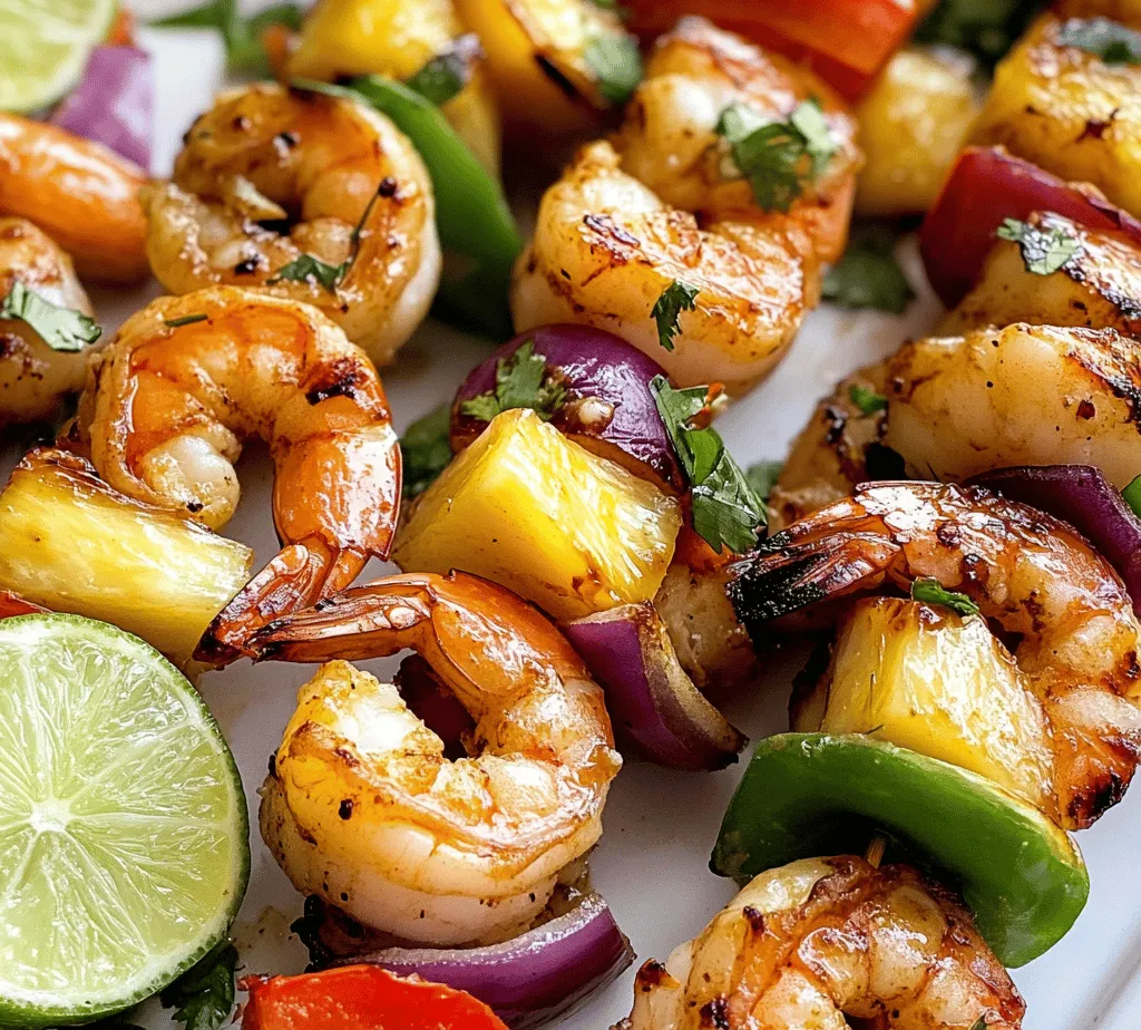 Every great dish starts with quality ingredients, and the Juicy Margarita Grilled Shrimp Kabobs are no exception. Let’s explore the core ingredients that contribute to the flavor and overall success of this mouthwatering recipe.