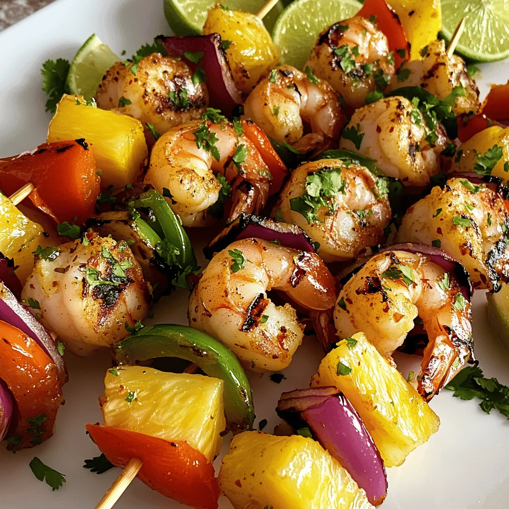 Every great dish starts with quality ingredients, and the Juicy Margarita Grilled Shrimp Kabobs are no exception. Let’s explore the core ingredients that contribute to the flavor and overall success of this mouthwatering recipe.