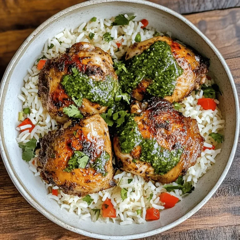 Peruvian cuisine is a vibrant tapestry of flavors and traditions, drawing from a rich cultural heritage that spans centuries. Among the myriad of dishes that represent this culinary diversity, Peruvian Chicken & Rice with Green Sauce stands out as a beloved favorite. This dish is not just a meal; it’s a celebration of fresh ingredients, bold spices, and the heartwarming essence of home-cooked comfort food.
