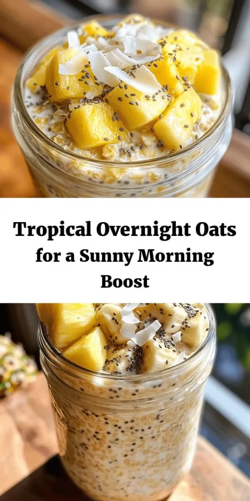 Start your mornings right with delicious and easy no-cook breakfast recipes! Try Tropical Overnight Oats for a refreshing start with coconut milk, banana, and pineapple. For a savory bite, whip up Avocado Toast topped with radishes. If you crave something sweet, enjoy Greek Yogurt Parfait layered with berries and granola. Discover a variety of flavors and textures with these simple dishes that require minimal prep time and are perfect for busy days.